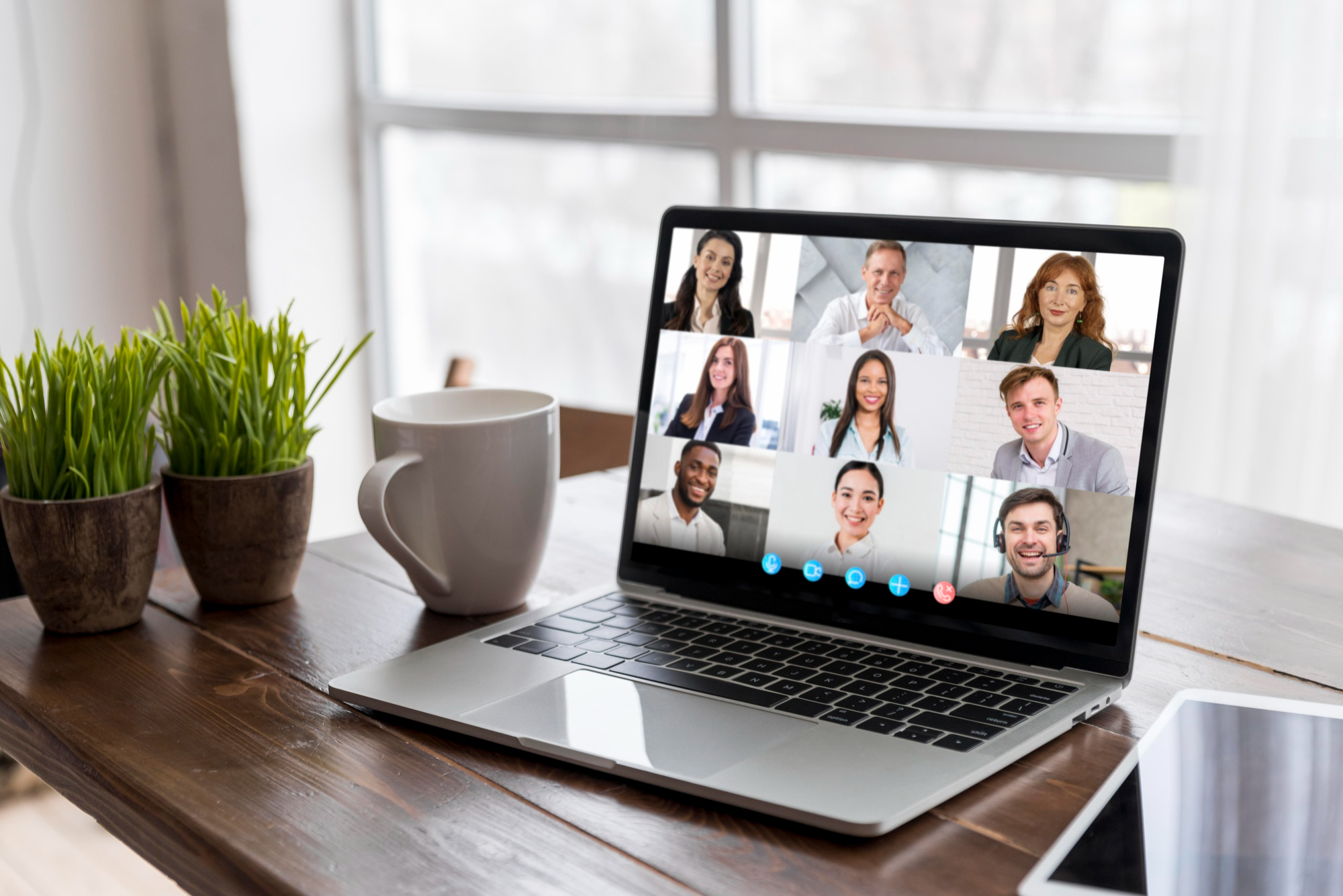 Webinar Laptop